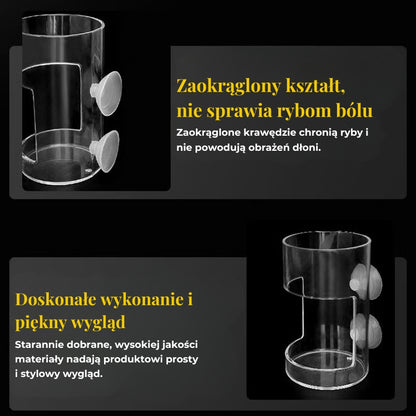 Karmnik do akwarium bez śmieci