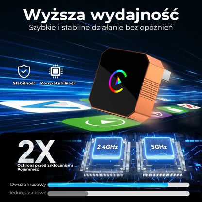 Bezprzewodowy adapter Carplay V4