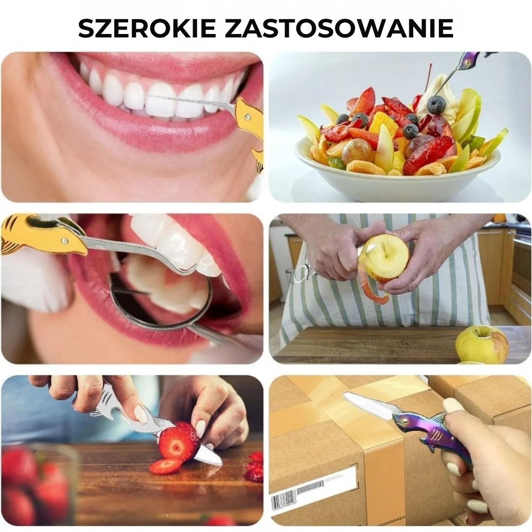 Multifunkcyjne narzędzie 3 w 1 „Rekin” do kluczy