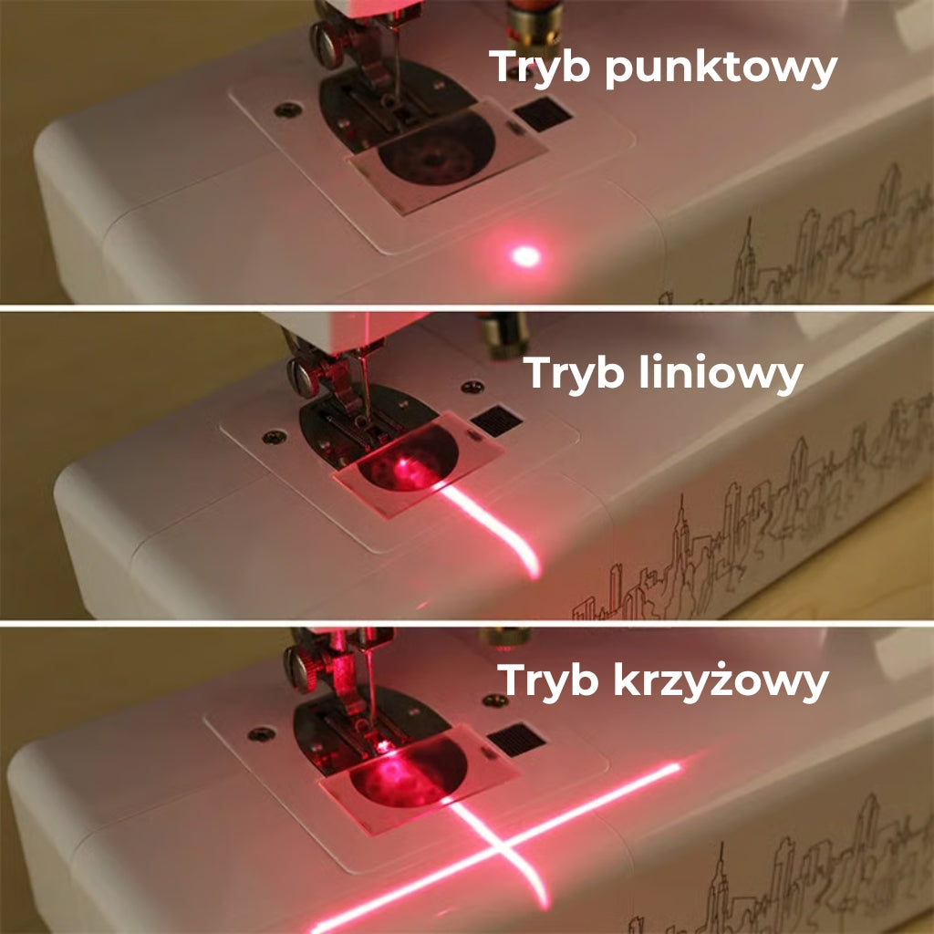 ✨ Laserowa prowadnica do maszyny do szycia