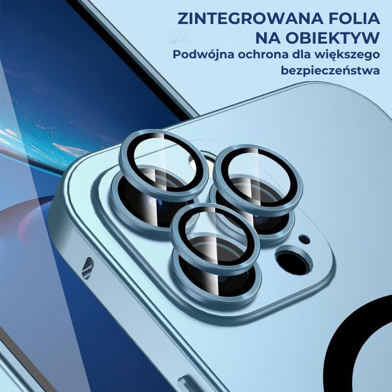 Aluminiowe magnetyczne etui MagSafe do iPhone'a