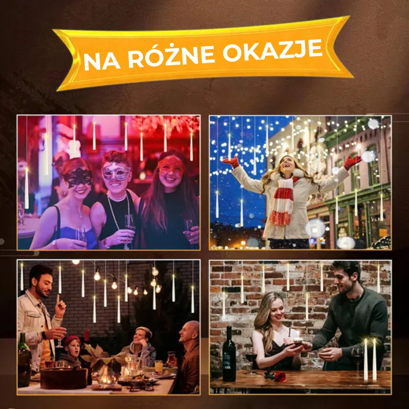 Magiczne świece unoszące się w powietrzu (10 szt.)