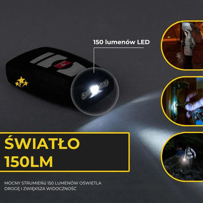 Voltic V77 3w1: paralizator, latarka, brelok alarmowy