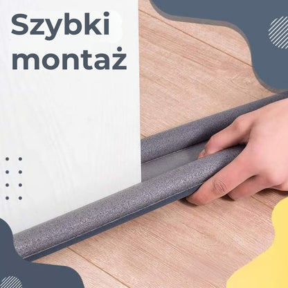 👍 Wodoodporna listwa uszczelniająca pod drzwi (izolacja akustyczna i termiczna)