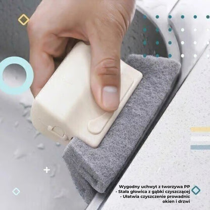 👉 Szczotka do czyszczenia rowków i szczelin okiennych