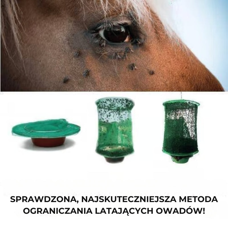 Pułapka na muchy wielokrotnego użytku - Na zewnątrz