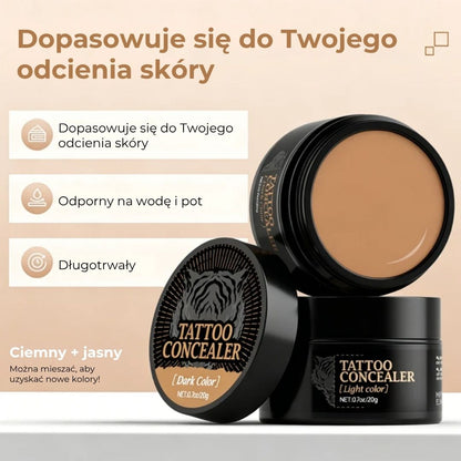 Wodoodporny korektor w kremie do blizn i tatuaży