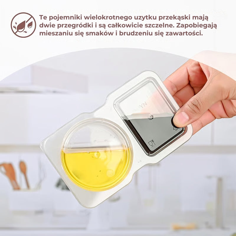 Wielokrotnego użytku pojemnik na przekąski – ekologiczny i praktyczny