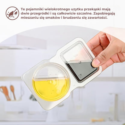 Wielokrotnego użytku pojemnik na przekąski – ekologiczny i praktyczny