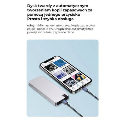 Zewnętrzna pamięć masowa o dużej prędkości dzięki USB 3.0