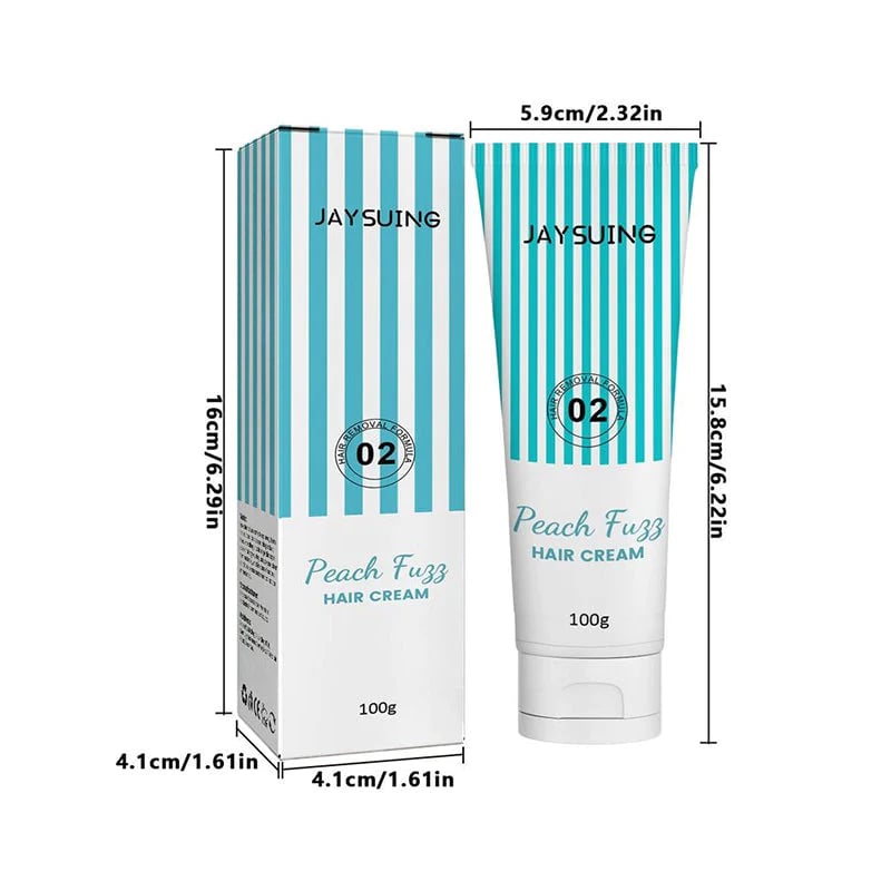 Krem do depilacji wzbogacony żelazem