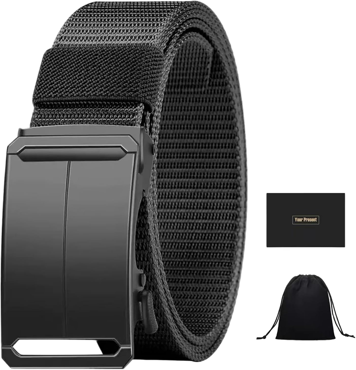 Stretch-fit Tactical Belt (ultralekki pas z klamrą zapadkową)