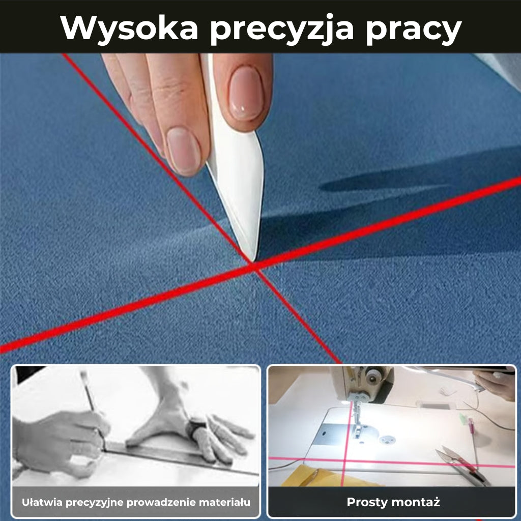 ✨ Laserowa prowadnica do maszyny do szycia