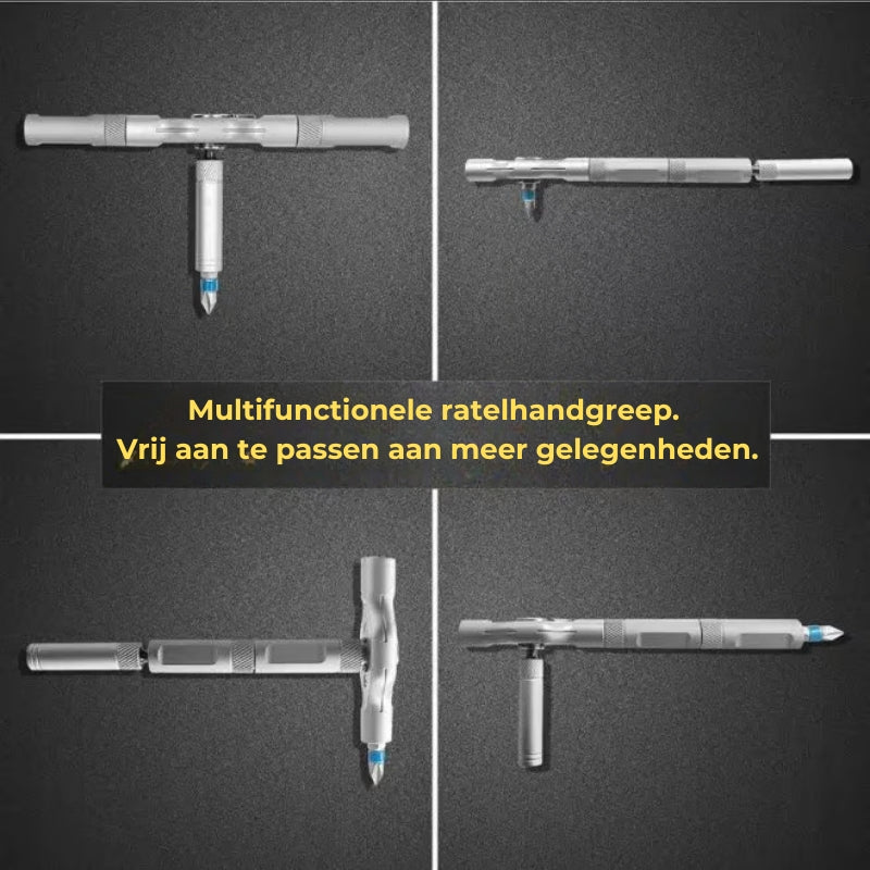 Kompaktowy zestaw wkrętaków 24 w 1