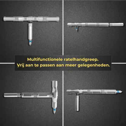 Kompaktowy zestaw wkrętaków 24 w 1