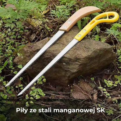 Przenośna piła ręczna do prac ogrodowych i terenowych