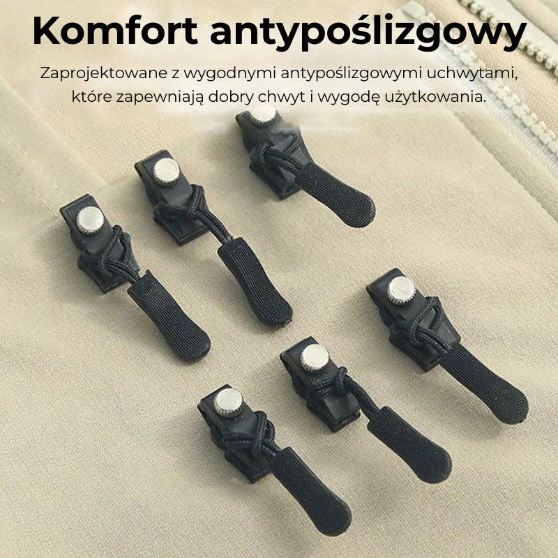 Zamki błyskawiczne (zestaw 6 sztuk)