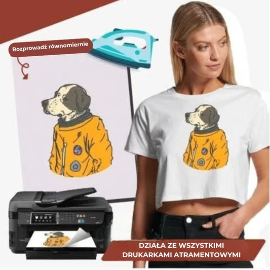 Zrób to sam — termiczny nadruk na odzież (15 sztuk)
