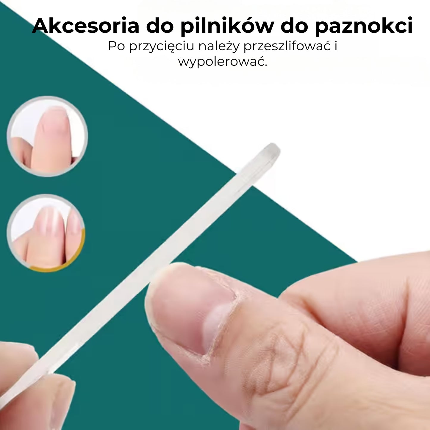 Zestaw do obcinania paznokci zapobiegający wrastaniu paznokci