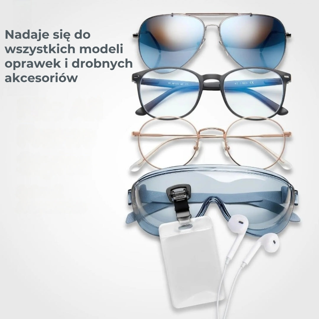 Magnetyczny uchwyt na okulary