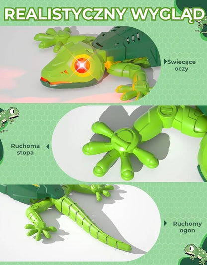 GeckGo!™️ – wspinająca się po ścianach jaszczurka RC