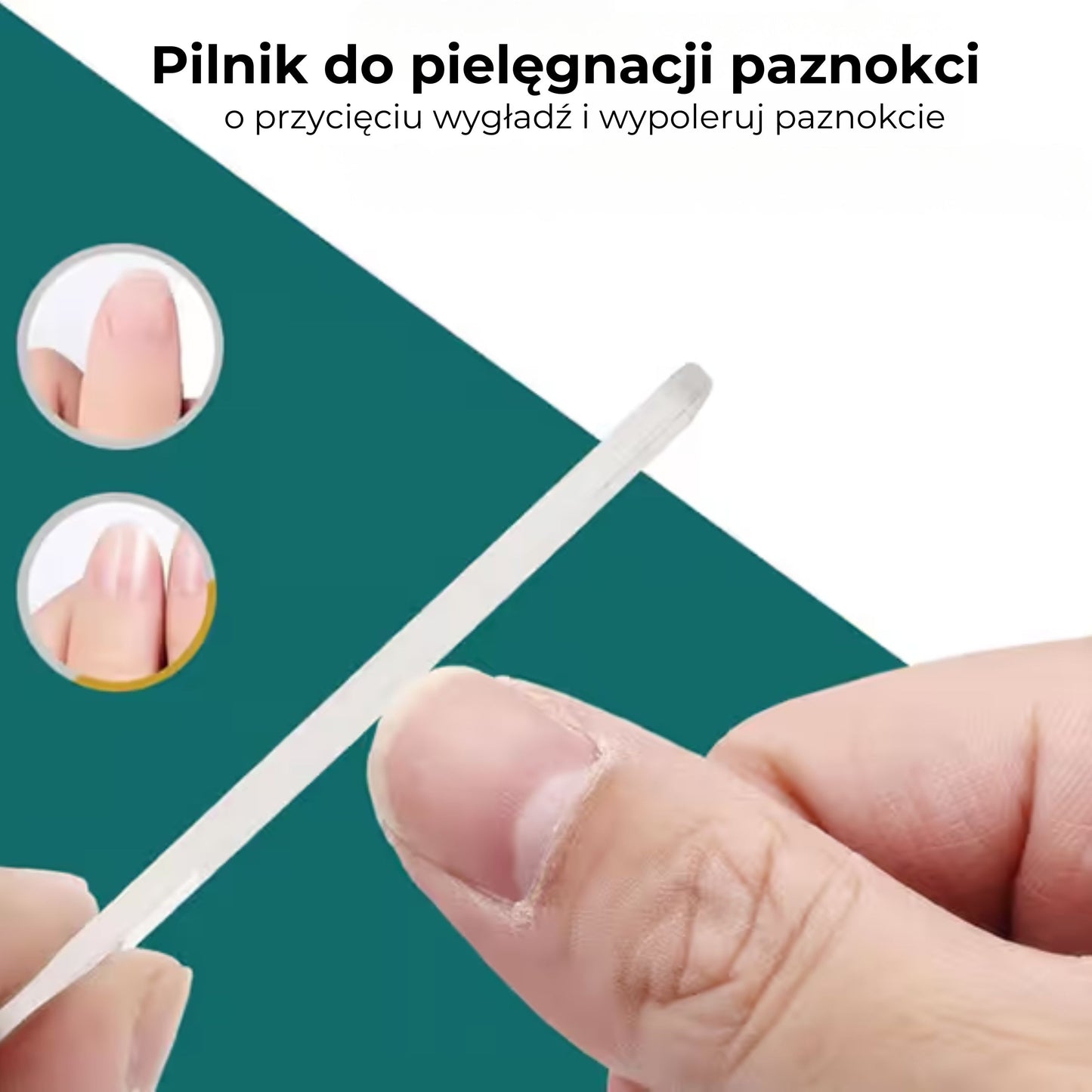 Zestaw do obcinania paznokci zapobiegający wrastaniu paznokci
