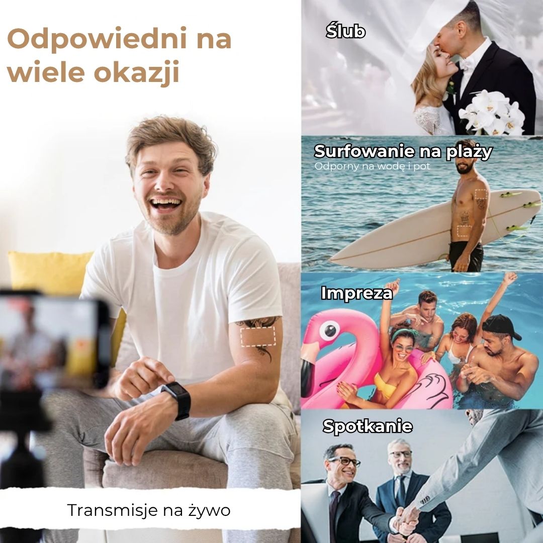 Wodoodporny korektor w kremie do blizn i tatuaży