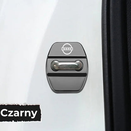 📣 Metalowe osłony zabezpieczające zamki drzwi samochodowych (4 sztuki)