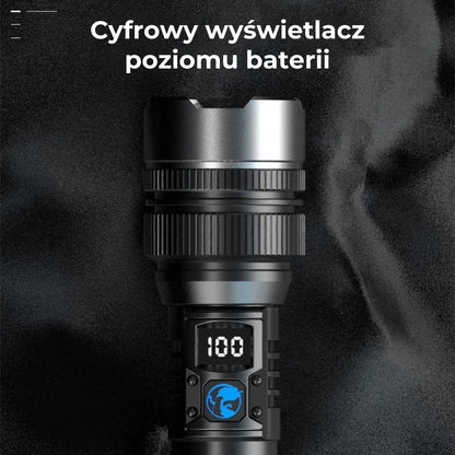 StormBeam | Teleskopowa latarka z powerbankiem