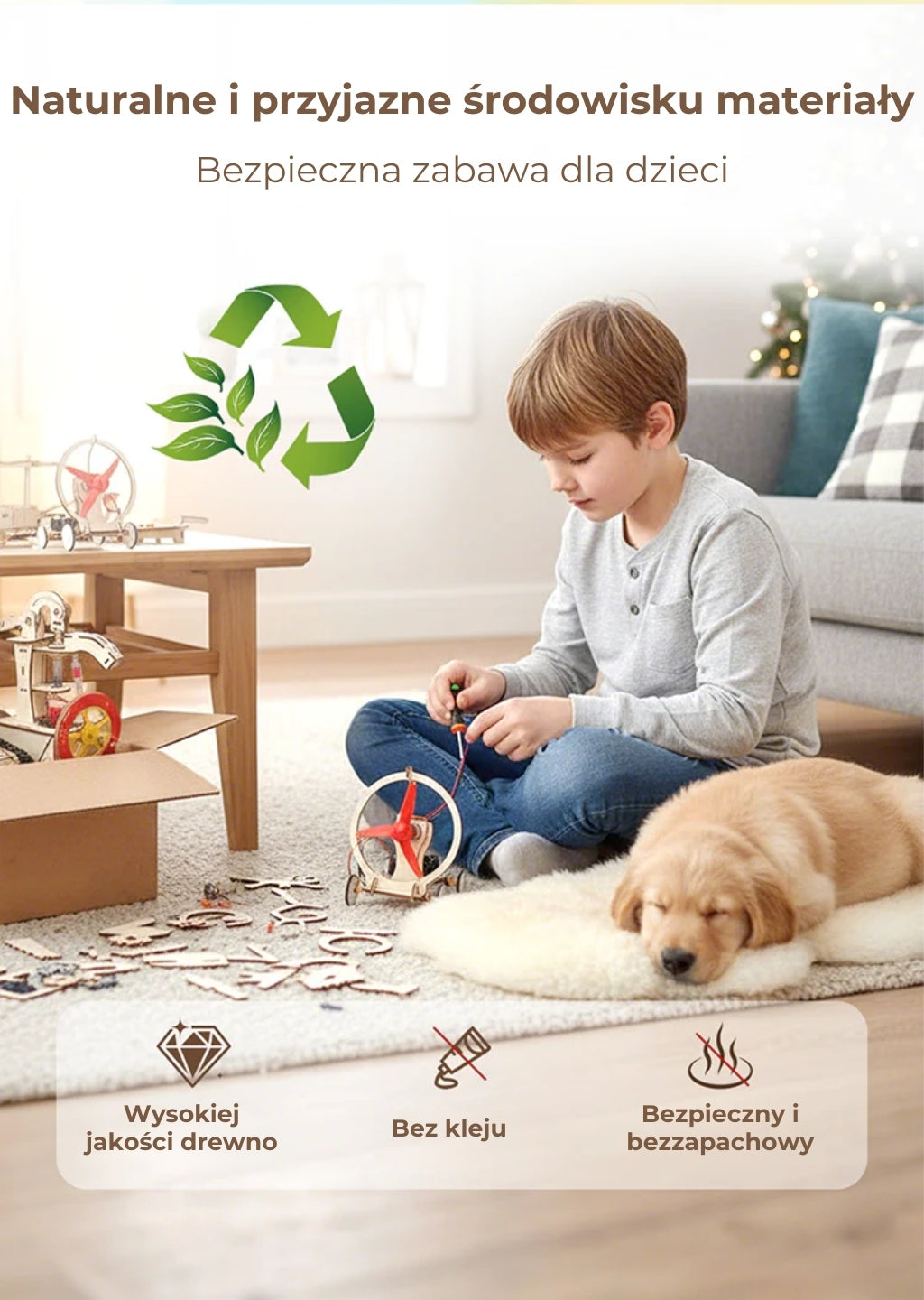 Kreatywne zabawki techniczne STEM