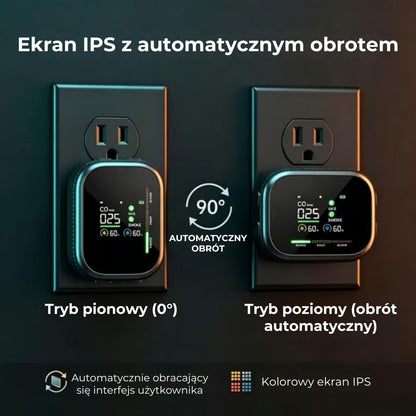Inteligentny detektor bezpieczeństwa 6 w 1 – wykrywa do 12 rodzajów gazów i oparów