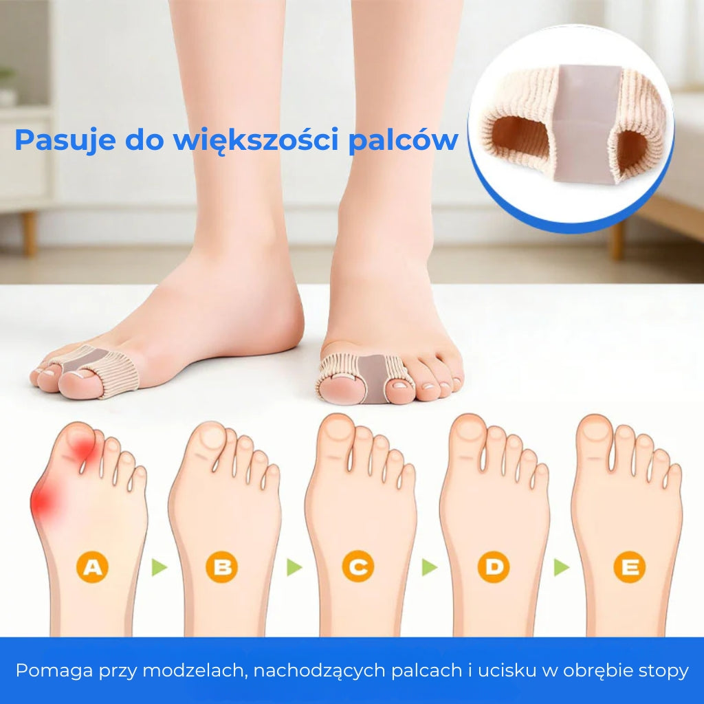 Ergonomiczny separator palców (2 sztuki)