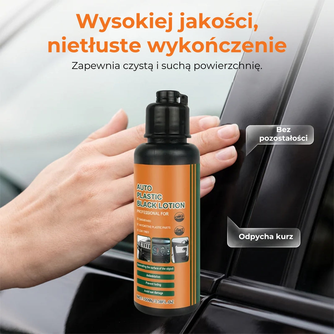 Środek do polerowania tworzyw sztucznych w samochodzie