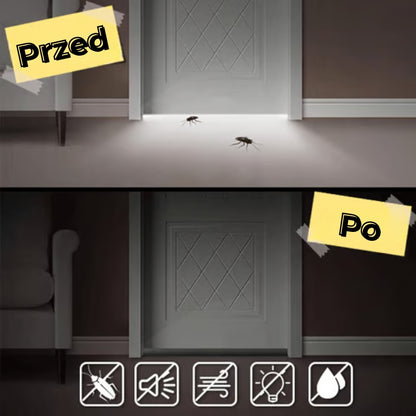 👍 Wodoodporna listwa uszczelniająca pod drzwi (izolacja akustyczna i termiczna)