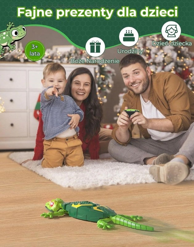 GeckGo!™️ – wspinająca się po ścianach jaszczurka RC