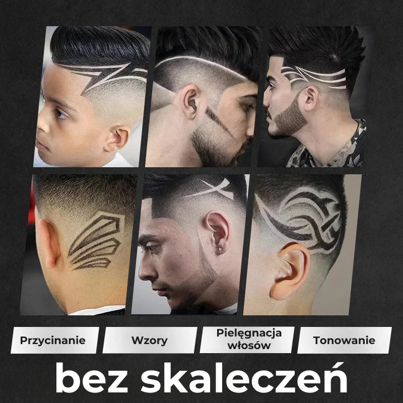 ClipPro™ | Elektryczna Maszynka do Włosów z Wyświetlaczem LCD