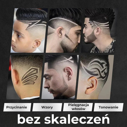 ClipPro™ | Elektryczna Maszynka do Włosów z Wyświetlaczem LCD