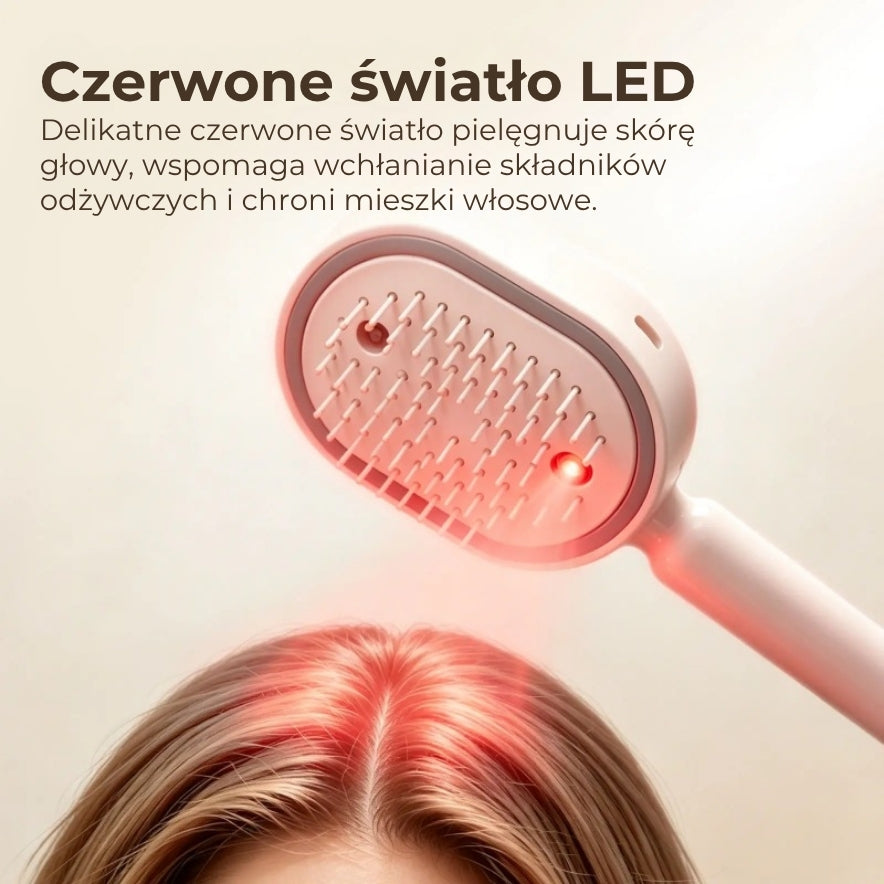 Szczotka spa 3 w 1 do skóry głowy