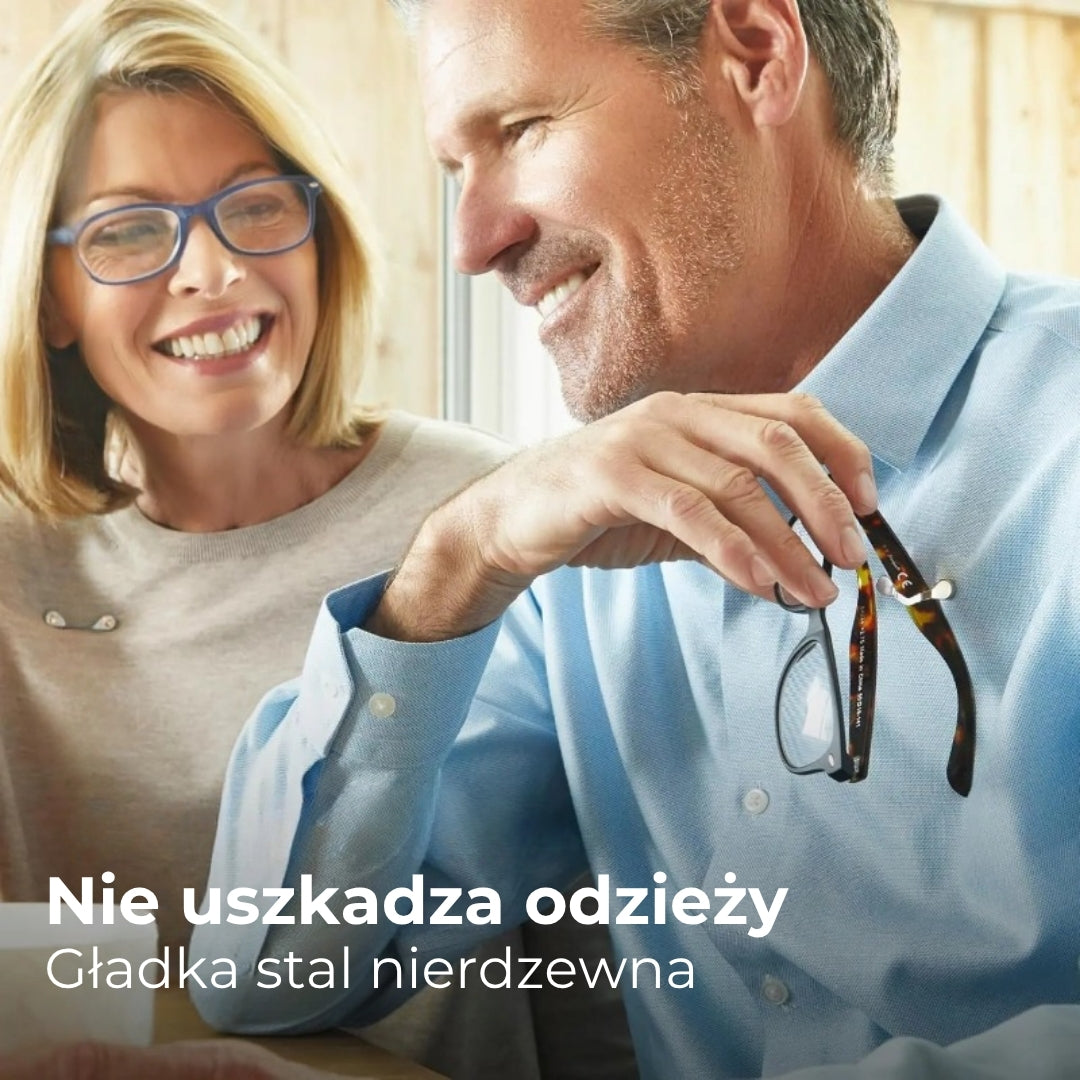 Magnetyczny uchwyt na okulary