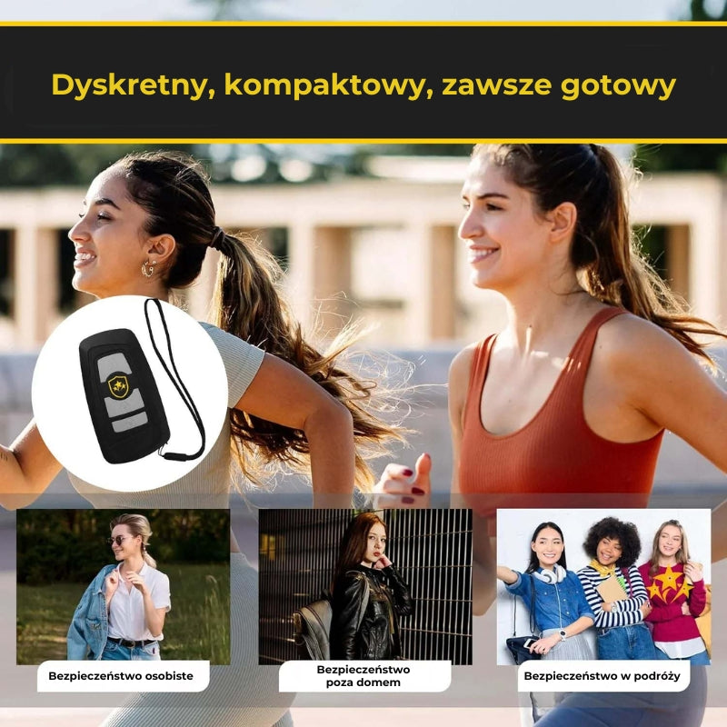 Voltic V77 3w1: paralizator, latarka, brelok alarmowy