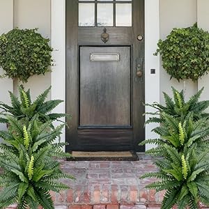 Odporna na promieniowanie UV, realistyczna sztuczna paproć bostońska