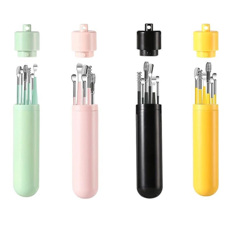 Zestaw do czyszczenia uszu 6 w 1 z etui