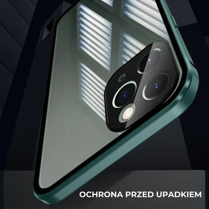 Dwustronne etui z klamrą do iPhone’a