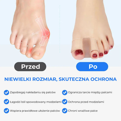 Ergonomiczny separator palców (2 sztuki)