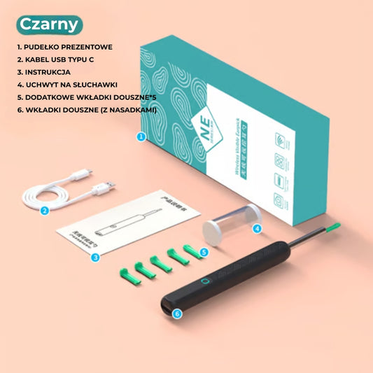 Kamera do usuwania woskowiny z uszu 1080P – precyzyjna i bezpieczna