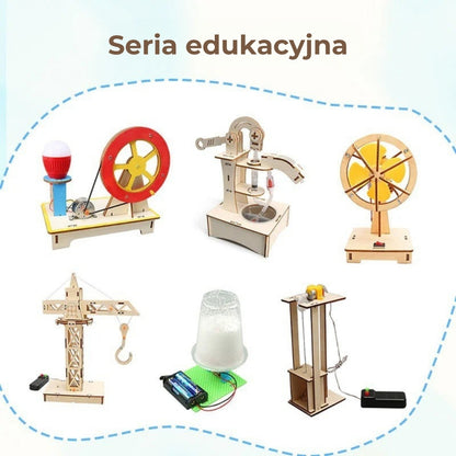 Kreatywne zabawki techniczne STEM