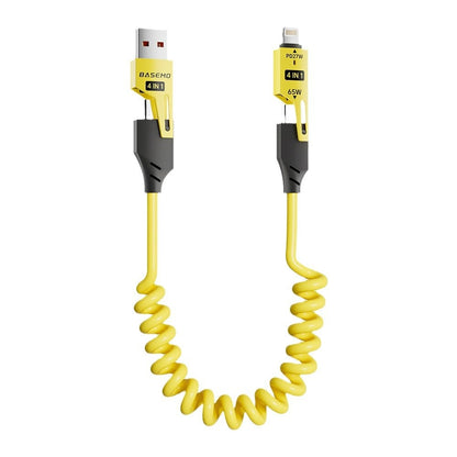 Szybka ładowarka sprężynowa 4 w 1 (kabel 65W)