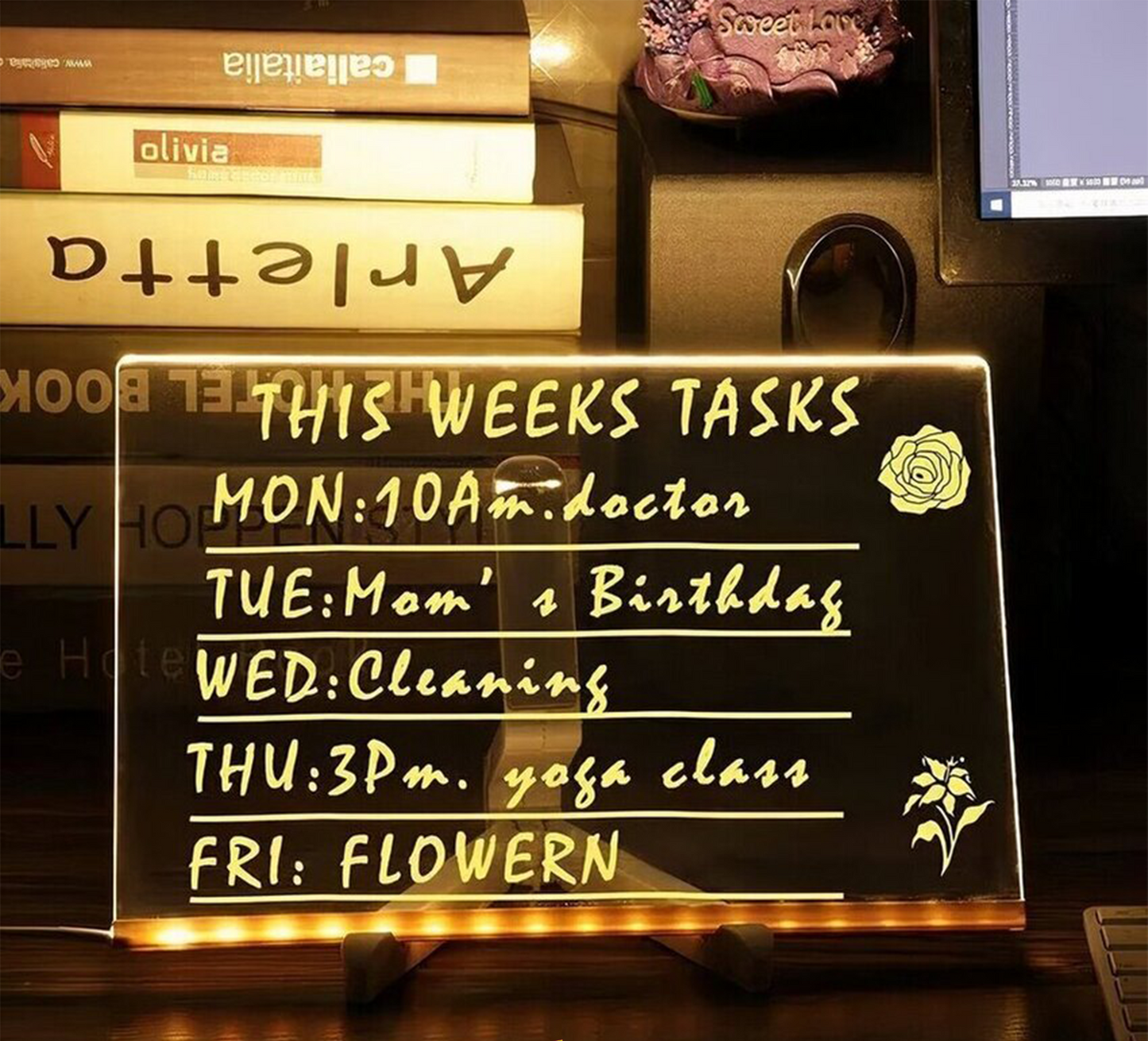 DoodleGlow™️LED Tablica do rysowania