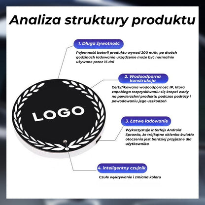 Automatyczna lampa RGB z czujnikiem światła