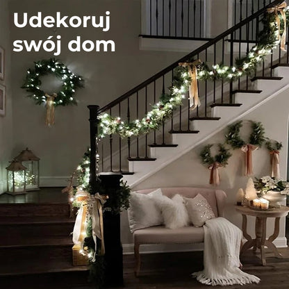 Łańcuch świetlny LED z miedzianym przewodem